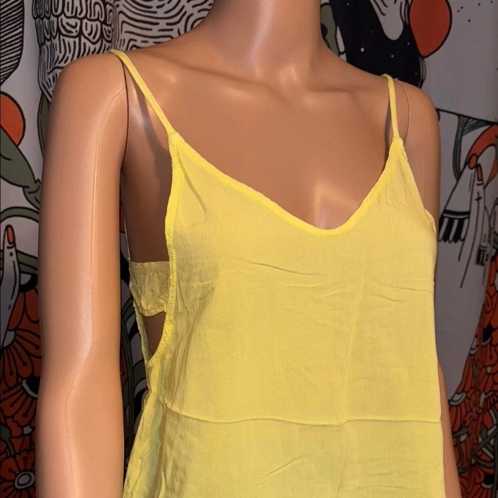 Project Social T Bright Yellow Tank Y2K - Picture 5 of 5